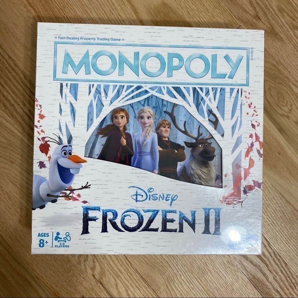 Monopoly Frozen II Board Game NIP Disney Hasbro